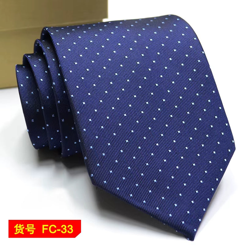 67 Styles Men'S Ties Solid Color Stripe Flower Floral 7-8Cm Jacquard Necktie Accessories Daily Wear Cravat Wedding Party Gift