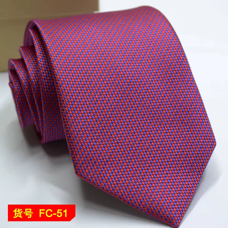 67 Styles Men'S Ties Solid Color Stripe Flower Floral 7-8Cm Jacquard Necktie Accessories Daily Wear Cravat Wedding Party Gift