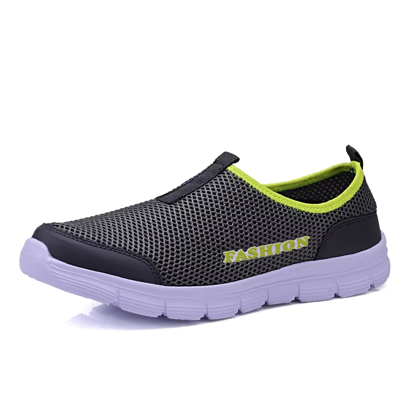 Breathable Mesh Casual Men Shoes Summer Sneakers Men Footwear Running Shoes Men'S Lightweight Slip-On Sandals Zapatos De Hombre