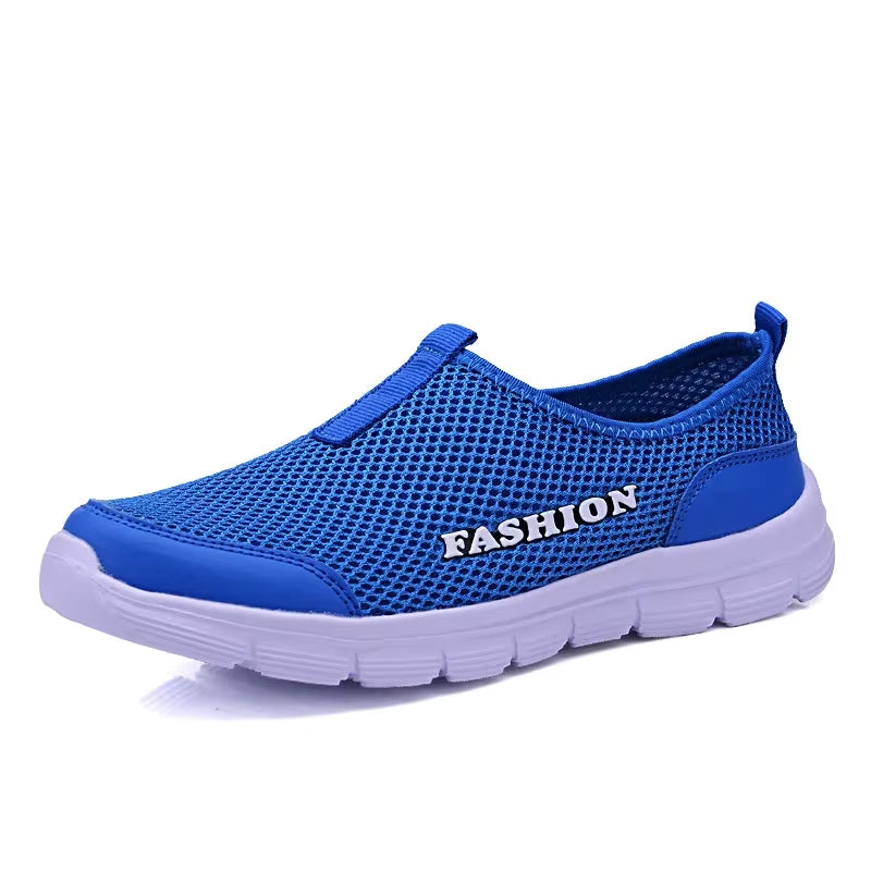 Breathable Mesh Casual Men Shoes Summer Sneakers Men Footwear Running Shoes Men'S Lightweight Slip-On Sandals Zapatos De Hombre