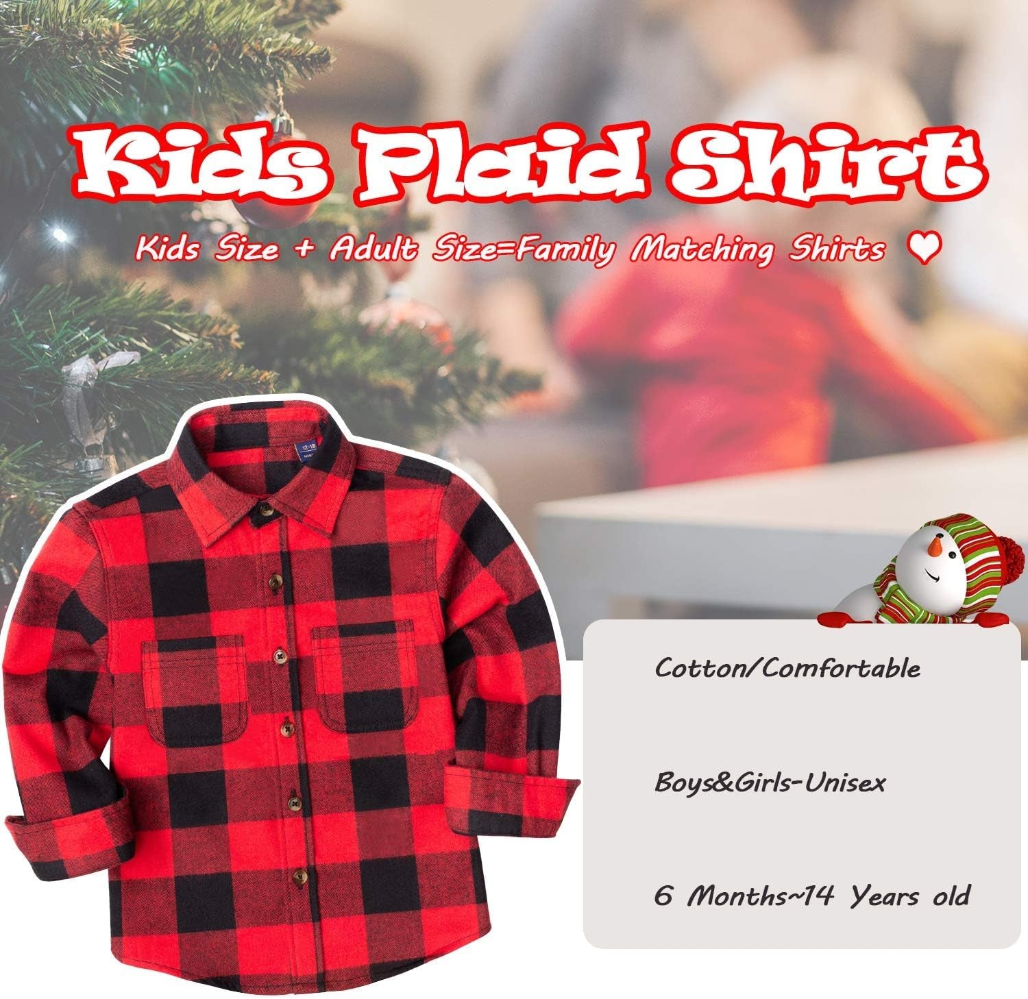 Men'S Flannel Plaid Shirts Long Sleeve Regular Fit Casual Button down Checkered Buffalo Plaid Shirt for Fall Winter