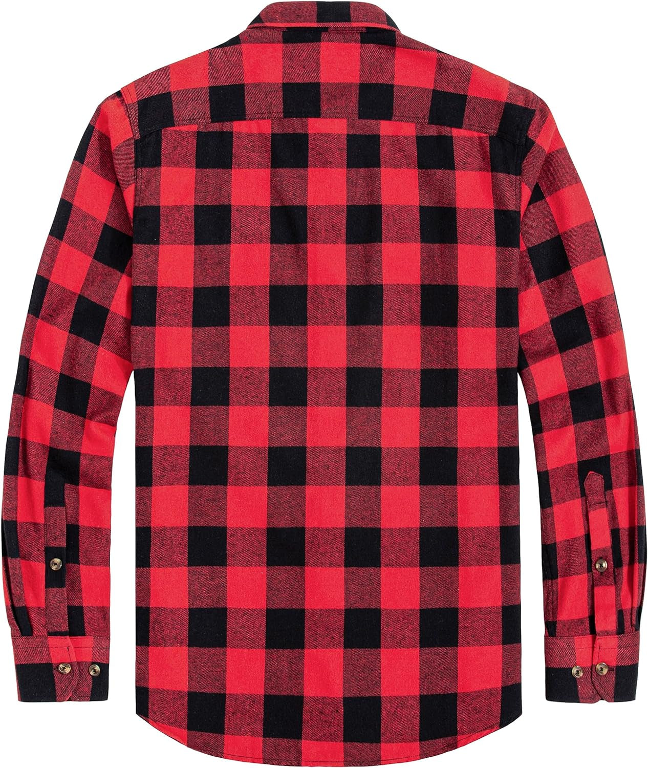 Men'S Flannel Plaid Shirts Long Sleeve Regular Fit Casual Button down Checkered Buffalo Plaid Shirt for Fall Winter